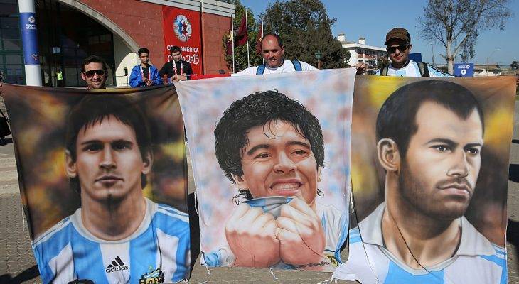 مارادونا : ميسي لا يحتاج إلى الفوز بكأس العالم