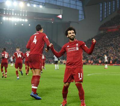 ليفربول في المقدمة وصلاح يحقق أرقاماً جديدة