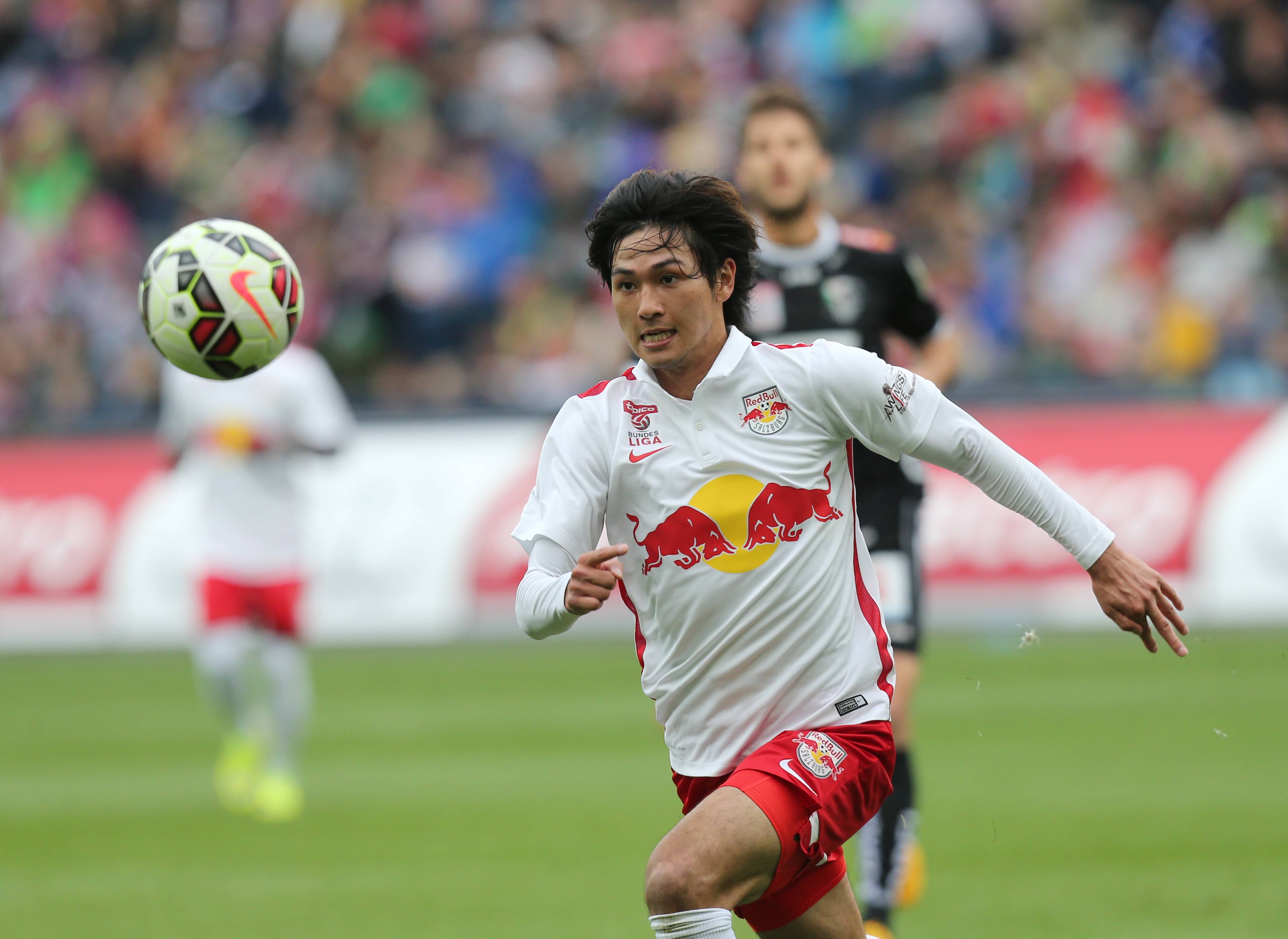 VIDEO: Takumi Minamino scores a hat-trick as Salzburg hammer Ried in Austrian League