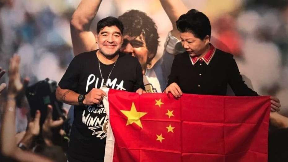 Diego Maradona agrees big-money deal to become latest Chinese soccer ambassador