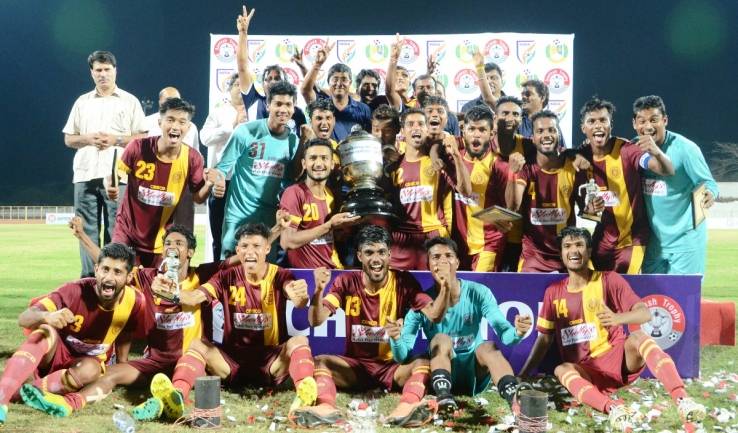 West Bengal beat Goa to lift record 32nd Santosh Trophy
