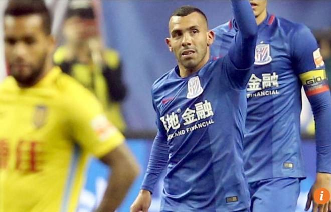WATCH: Carlos Tevez scores on Chinese Super League debut