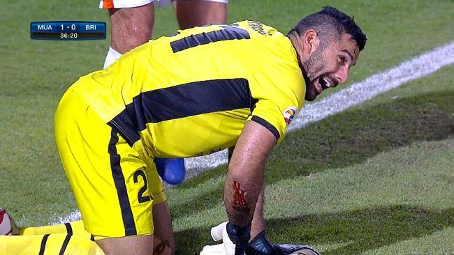 Brisbane Roar to file complaint after keeper suffered gruesome injury at Muangthong