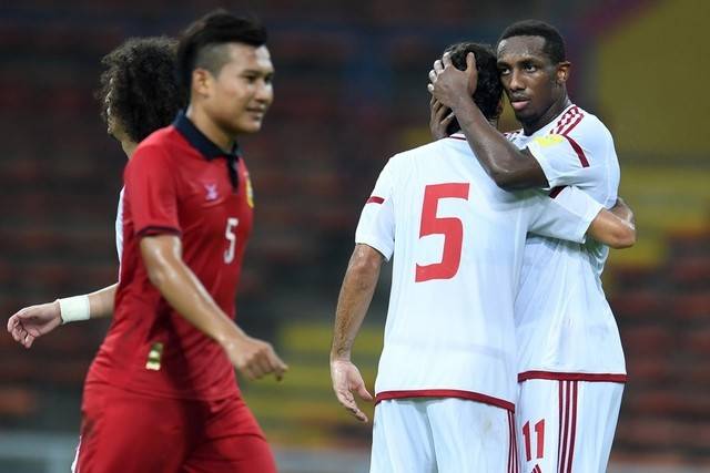 Laos thrashed by UAE in friendly match