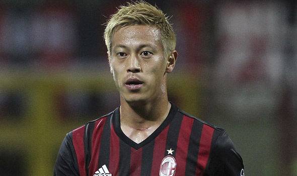 Former AC Milan midfielder Keisuke Honda joins C.F. Pachuca