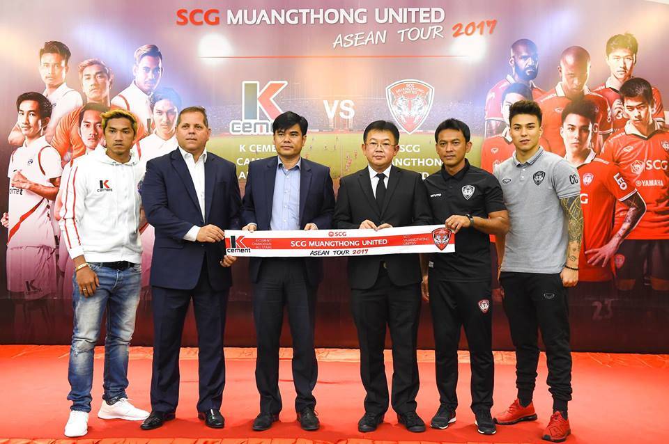 Muangthong United to play friendly match with Cambodian K-Cement All Stars