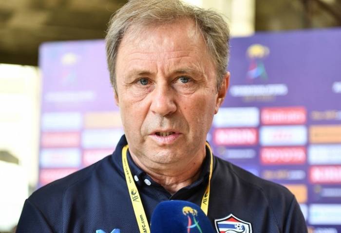 Coach Milovan Rajevac aims to turn Thailand into one of the best teams in Asia