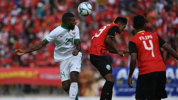 Marinus Wanewar strike sees Indonesia U-22 sneak win against stubborn Timor Leste