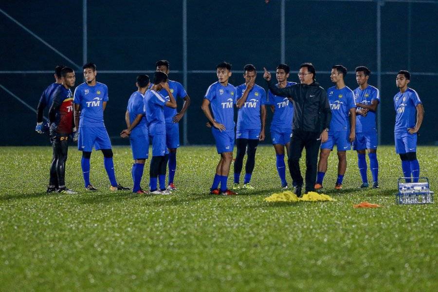 Malaysia U-22 coach urges players to “take control” over Myanmar