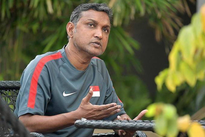 Singaporecoach V. Sundramoorthy demands goals and tactical discipline from his side