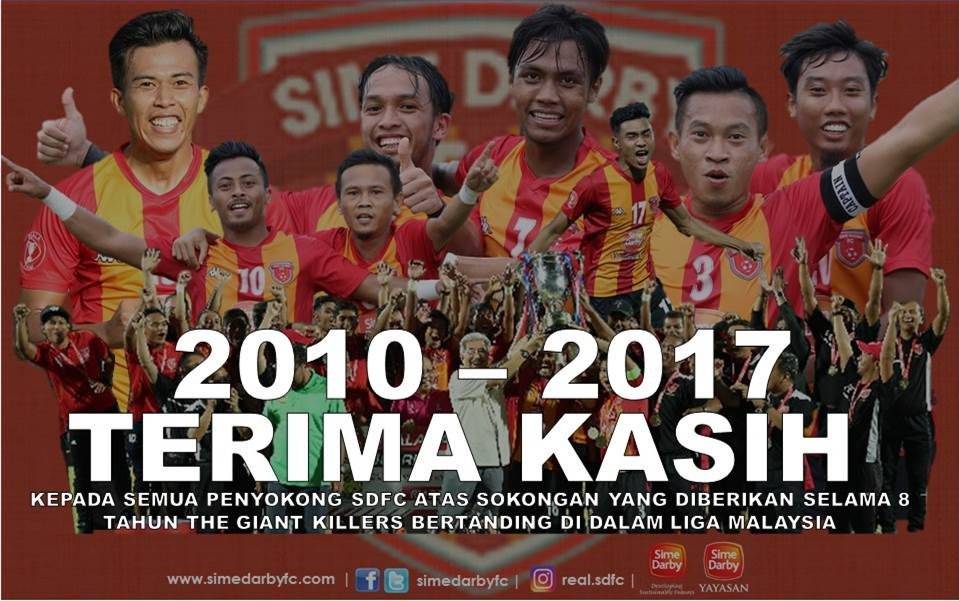 Sime Darby FC withdraw from next season’s Malaysia Super League