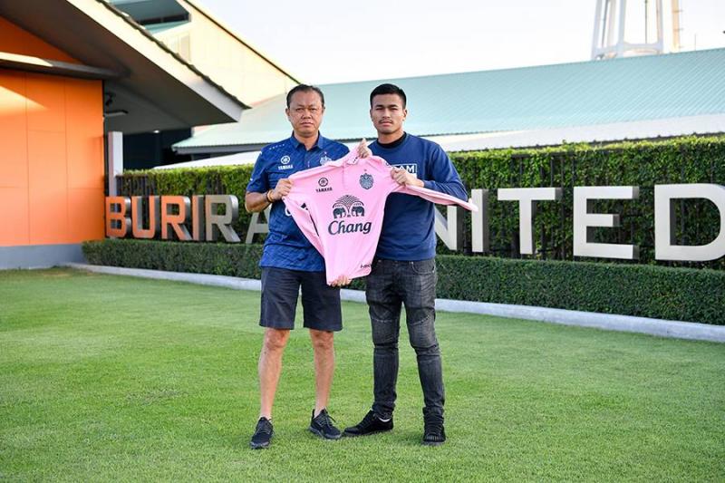 Thai-Swedish goalkeeper Kevin Sangsamanan joins Buriram United