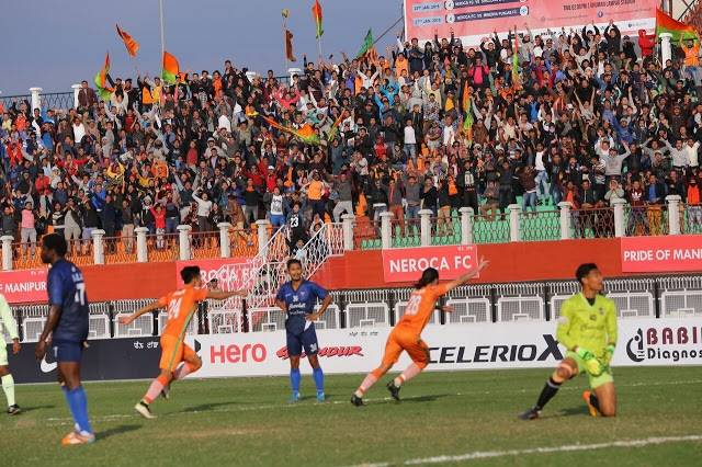 Aryn Williams 86th minute goal sends NEROCA FC to the top the table