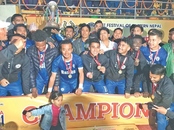 20th Budha Subba Gold Cup: Three Stars Club beats Nepal Police Club 1-0 to win the title