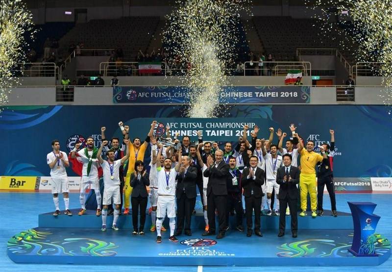 Iran’s futsal team crowned as Asian champion