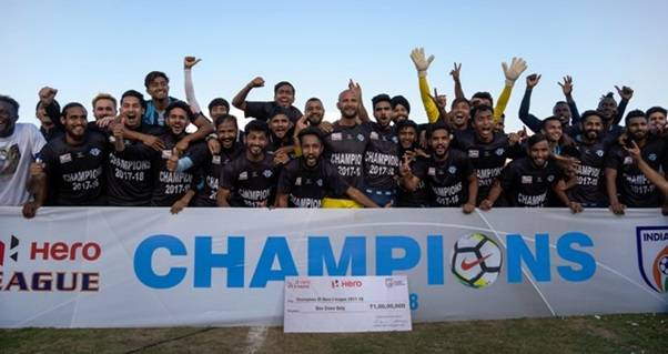 Minerva Punjab FC win the Hero I-League beating Churchill Brothers 1-0
