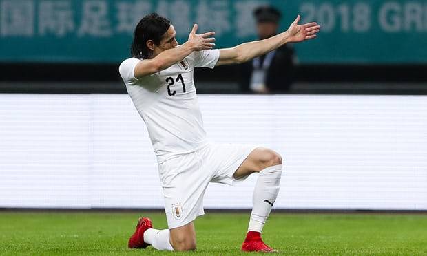 Cavani fires as Uruguay beat Wales to win China Cup final