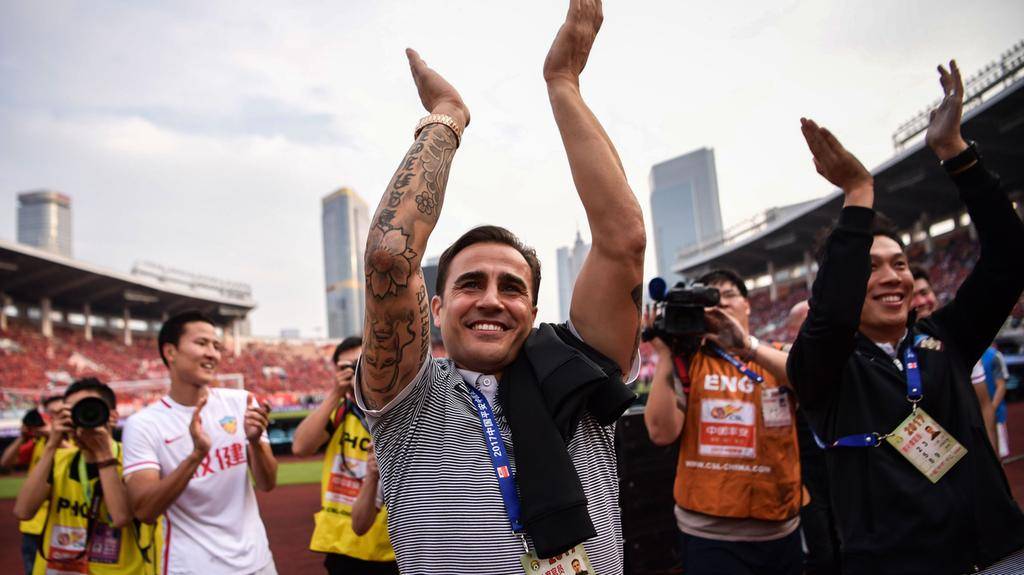 Fabio Cannavaro becomes highest paid manager in Chinese Super League