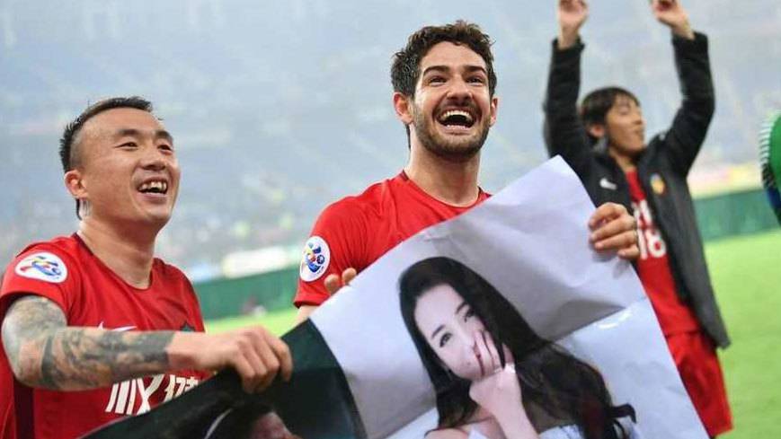 Alexandre Pato celebrates Tianjin win with attempt to woo Chinese “most beautiful actress”