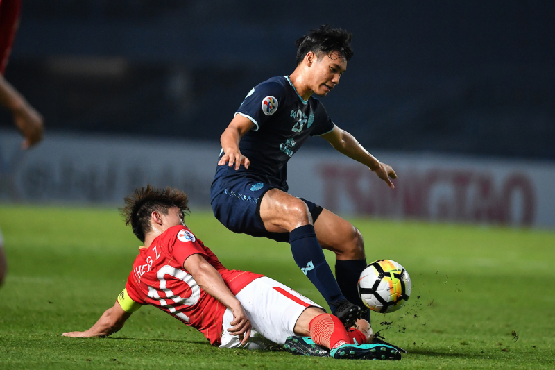 AFC Champions League two-time champions Guangzhou Evergrande held by ...