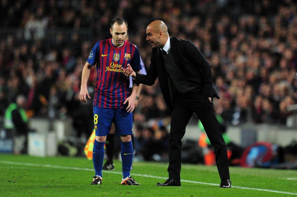 Pep Guardiola lures Andres Iniesta to Manchester City instead of China