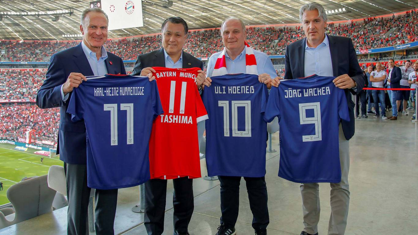 Japan Football Association, Bayern Munich ink partnership