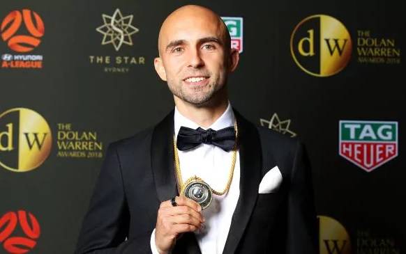 Sydney FC’s Adrian Mierzejewski wins A-League’s top individual honor