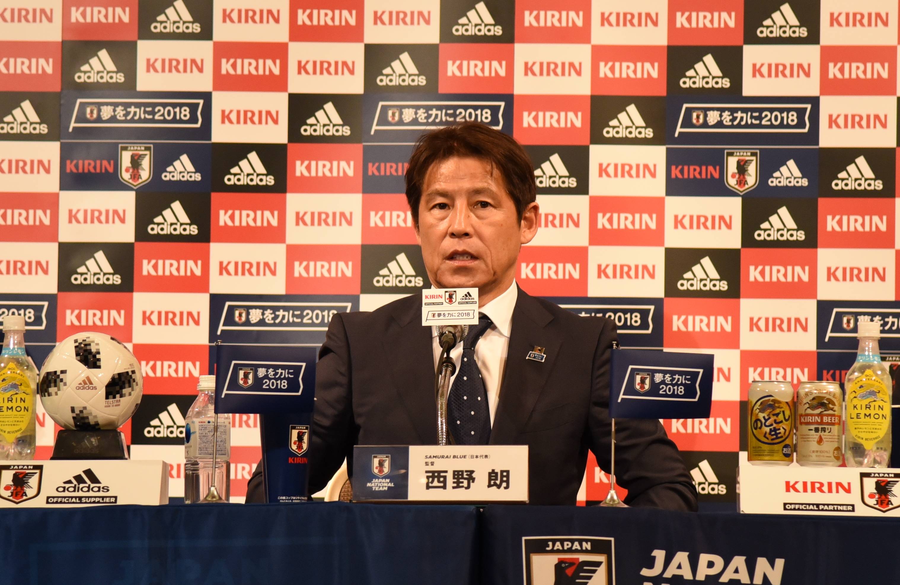 Nishino touts Aoyama’s experience, calls Kagawa’s position “delicate”