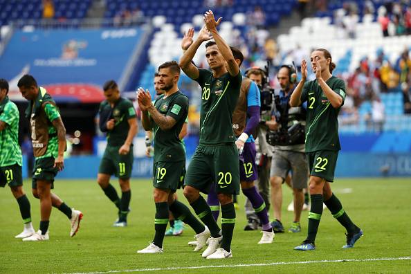 Australia keep their hope alive following 1-1 draw to Denmark