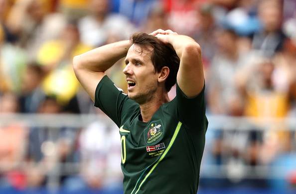 Australia winger Robbie Kruse faces death threats over performance at World Cup