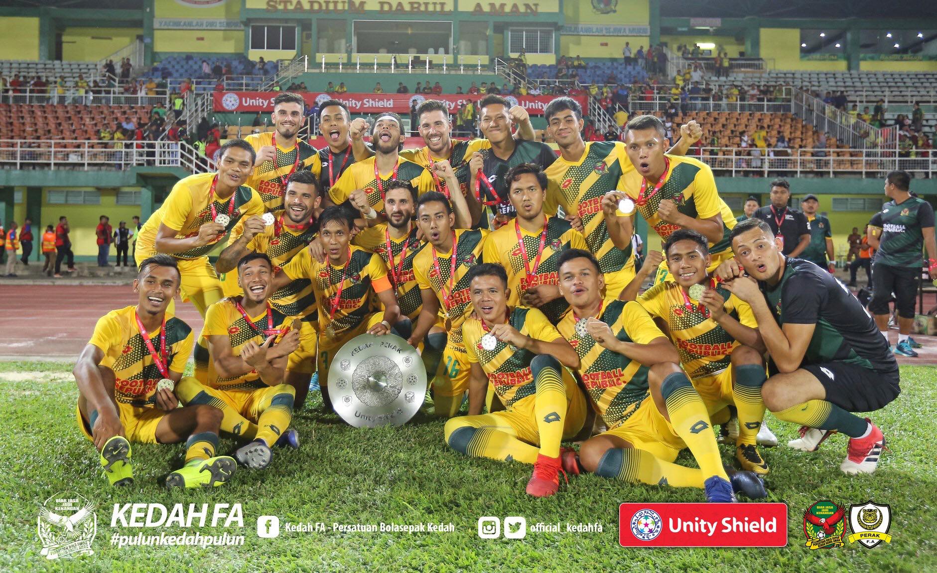 Kedah Win Unity Shield 2019