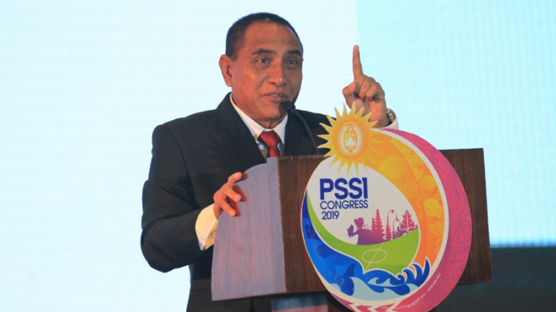 Edy Rahmayadi Steps Down as PSSI Chairman