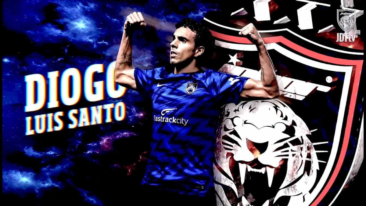 Diogo Luis Santo Joins Johor Darul Ta’zim