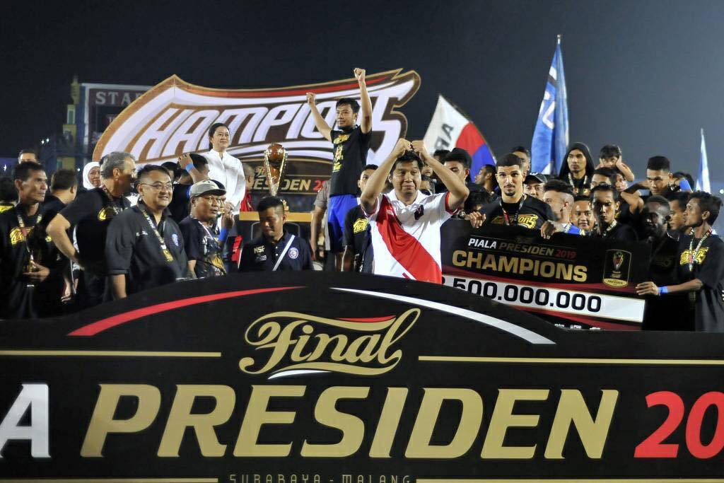 Arema FC Crowned Champions of the 2019 Piala Presiden