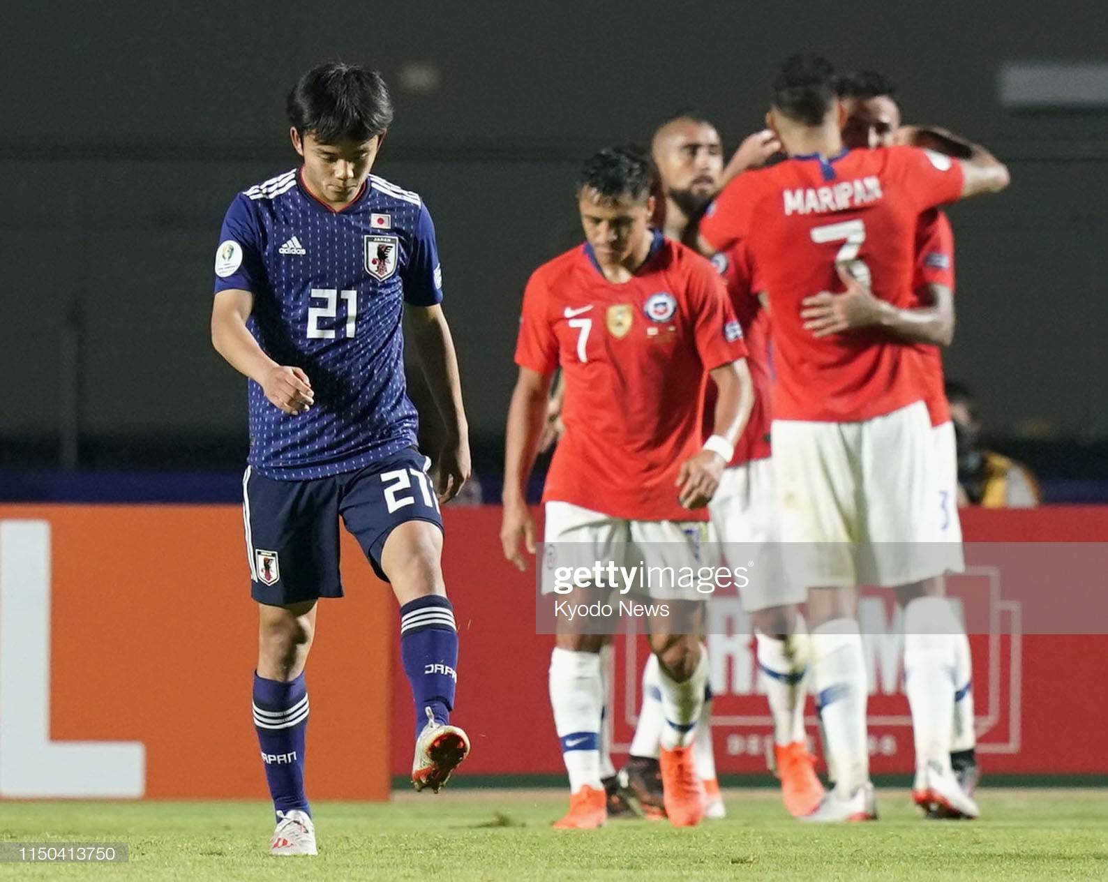 Japan Battered by Chile on Copa America Debut