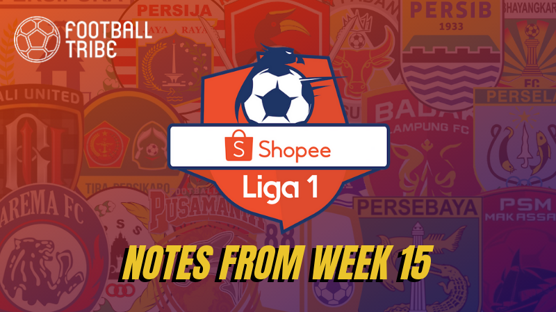 Indonesia Liga 1 Notes From Week 15 – A Week Full of Surprises