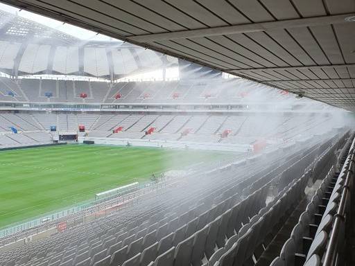 FC Seoul installs a fog cooling system for fans at stadium