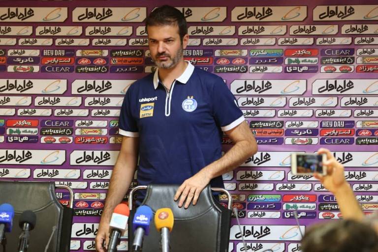 Stramaccioni hits back at Calderon before Tehran Derby