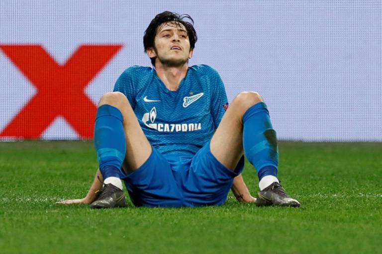 Sardar Azmoun’s disappointing night against Arsenal Tula