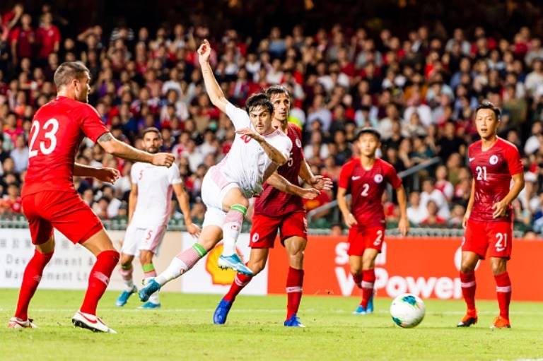 Iran’s away win against Hong Kong in 2020 World cup qualification