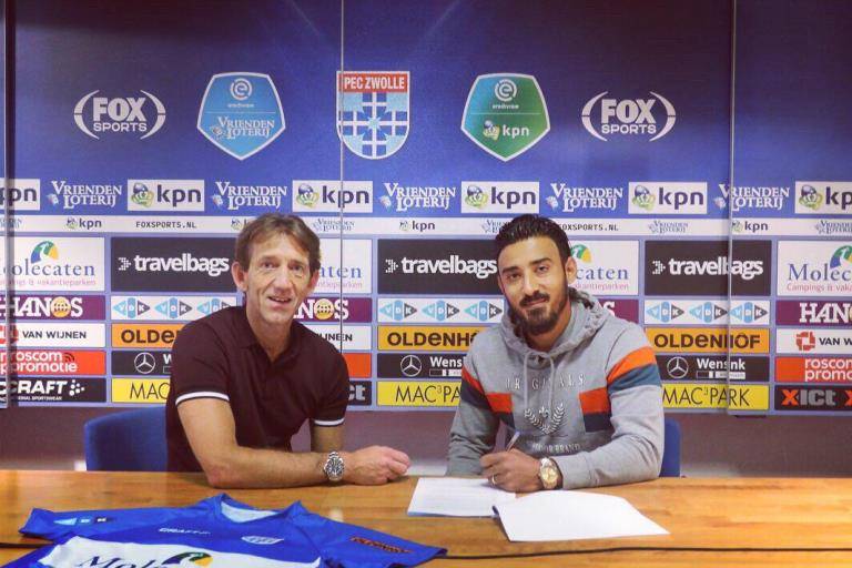 Iranian striker Reza Ghoochannejhad joined Dutch club Zwolle