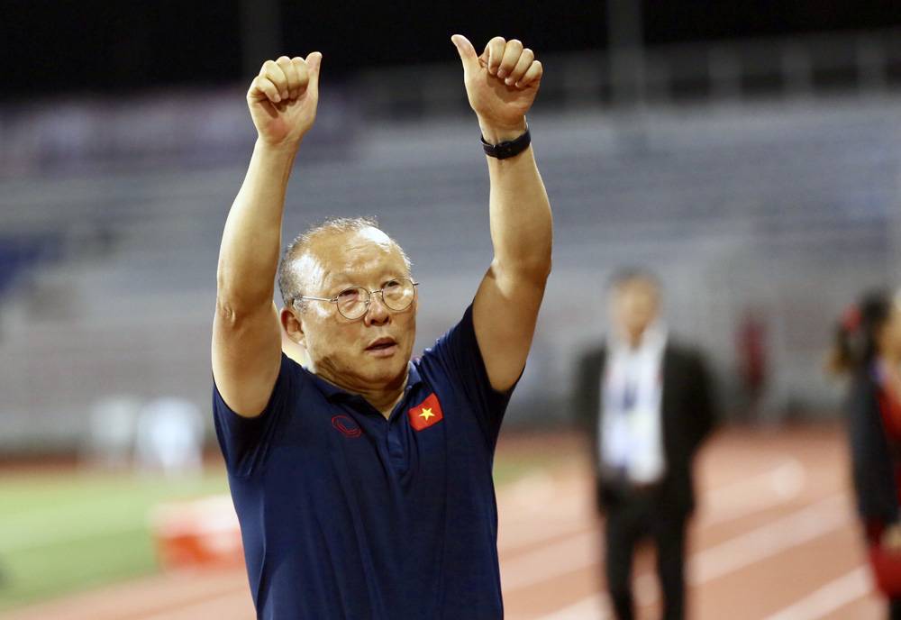 Manager Park Hang-seo’s boys sail through at the SEA Games… Vietnam eyes to win its first gold since 1959