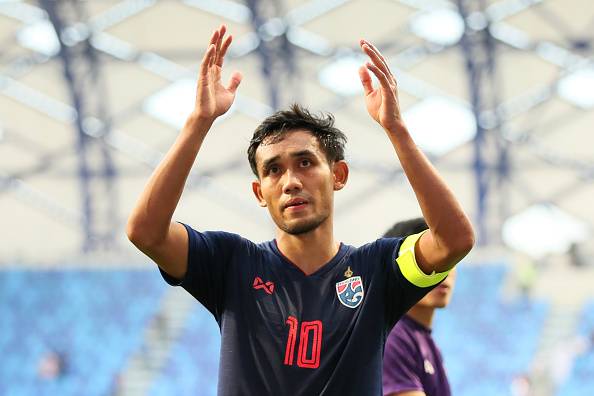 Rumours Intensify as Thai Striker Teerasil Dangda Hints at J-League Move