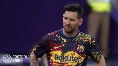 Messi back to training after decision to stay with Barcelona