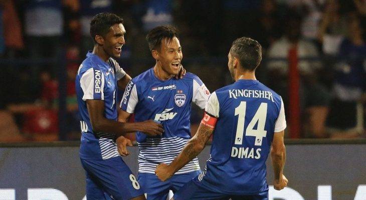 Bengaluru FC leaves it late to beat Kerala Blasters 2-0 to win the Southern Derby