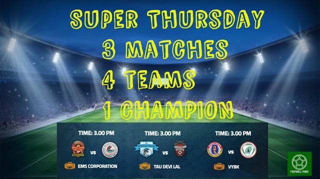 Super Thursday awaits Indian Football, as four teams chase I-League glory