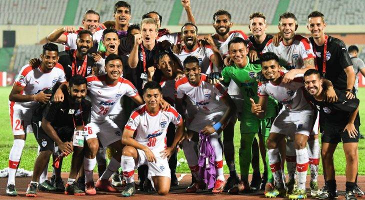 AFC CUP: Bengaluru FC clinched the Inter-Zone Semi-Final qualification ticket with a 4-0 win over Aabahani Limited Dhaka