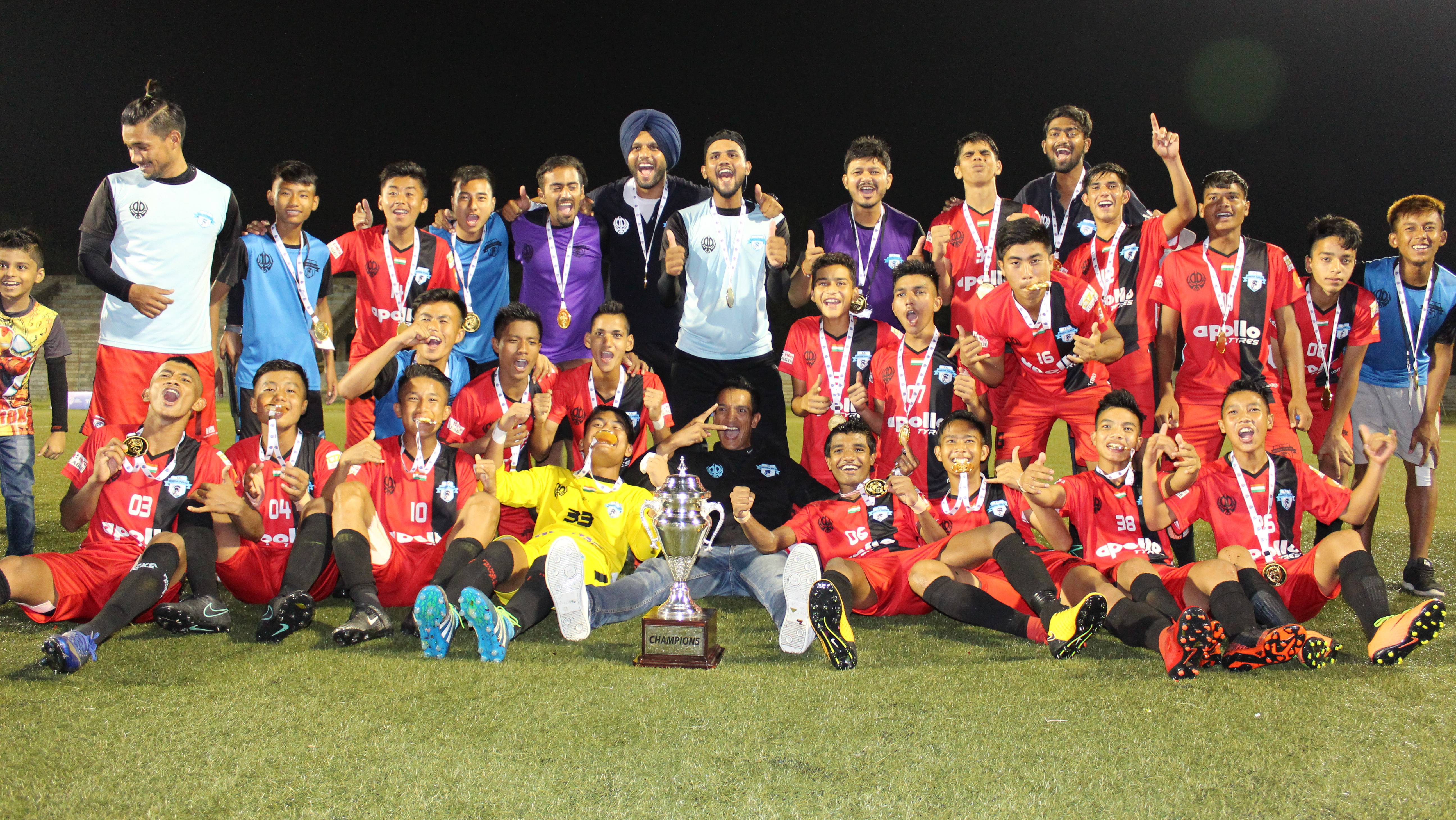 Minerva Punjab FC wins U-13 Youth Championship beating Mohammedan SC 3 