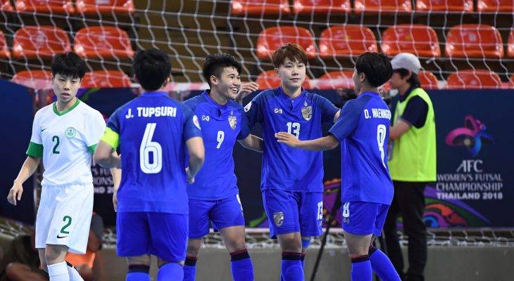 Thailand,Iran off to high-flying start in the AFC Women’s Futsal Championship