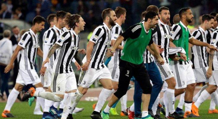 Juventus Win Seventh Successive Serie A Title after its 0-0 draw against 10-man Roma